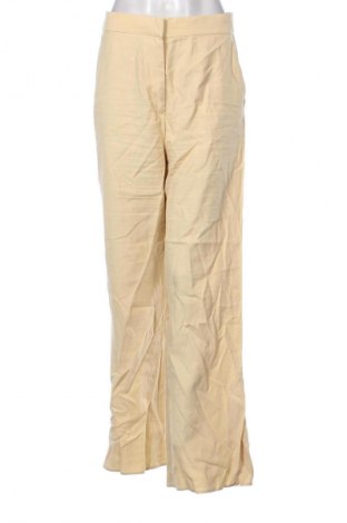 Pantaloni de femei Mango, Mărime M, Culoare Galben, Preț 87,00 Lei