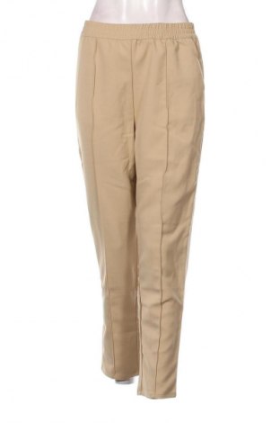 Pantaloni de femei NA-KD, Mărime M, Culoare Bej, Preț 105,00 Lei