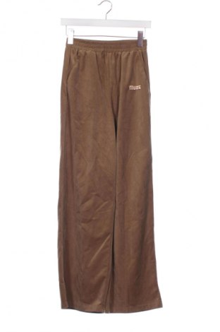 Pantaloni de femei SHEIN, Mărime XS, Culoare Maro, Preț 94,99 Lei