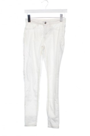 Pantaloni de femei Sinsay, Mărime XS, Culoare Alb, Preț 15,99 Lei