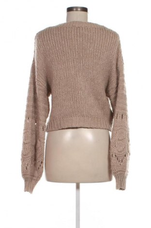 Dámsky pulóver Bershka, Veľkosť M, Farba Béžová, Cena  7,67 €