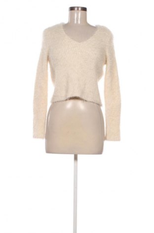 Pulover de femei H&M Divided, Mărime S, Culoare Bej, Preț 47,99 Lei
