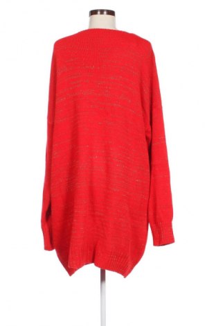 Damski sweter Unbranded, Rozmiar 3XL, Kolor Czerwony, Cena 95,99 zł