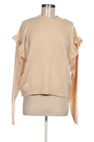 Damski sweter Unbranded, Rozmiar L, Kolor Beżowy, Cena 48,99 zł