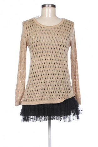 Damski sweter Unbranded, Rozmiar M, Kolor Beżowy, Cena 40,99 zł