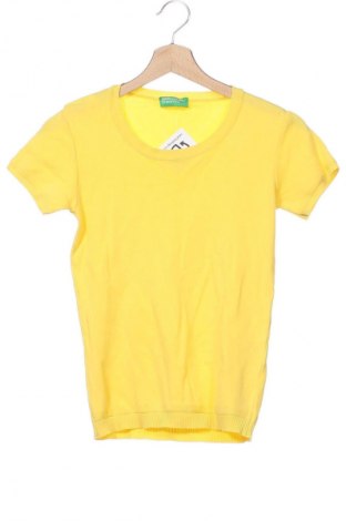 Γυναικείο πουλόβερ United Colors Of Benetton, Μέγεθος XS, Χρώμα Κίτρινο, Τιμή 16,99 €