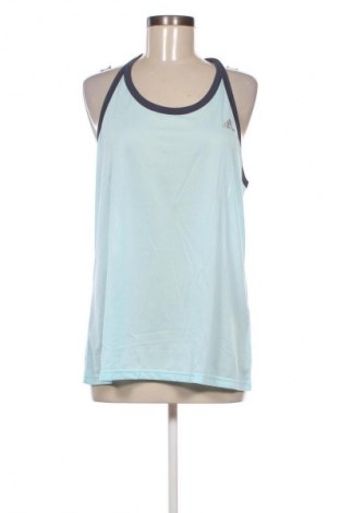 Γυναίκειο αθλητικό τοπ Adidas, Μέγεθος XL, Χρώμα Μπλέ, Τιμή 14,99 €