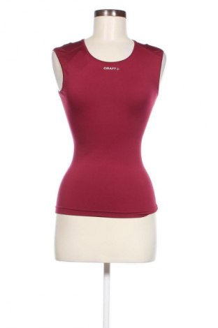 Damski sportowy top Craft, Rozmiar S, Kolor Czerwony, Cena 31,99 zł