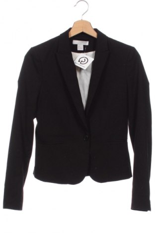 Dámské sako  H&M, Velikost XS, Barva Černá, Cena  249,00 Kč