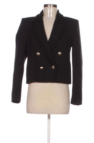 Sacou de femei Zara, Mărime M, Culoare Negru, Preț 276,00 Lei