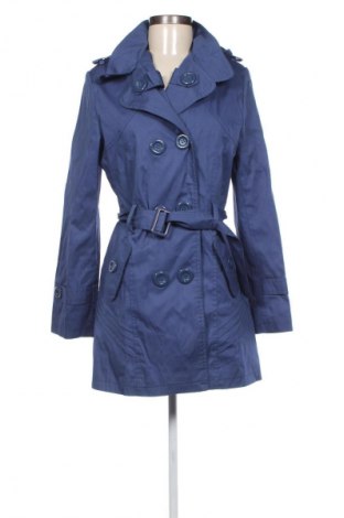 Damen Trenchcoat Feng, Größe L, Farbe Blau, Preis 79,80 €