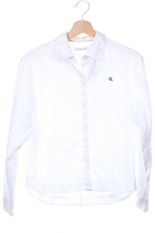 Dziecięca koszula Calvin Klein Jeans, Rozmiar 12-13y/ 158-164 cm, Kolor Biały, Cena 378,99 zł