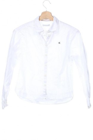 Dětská košile  Calvin Klein Jeans, Velikost 10-11y/ 146-152 cm, Barva Bílá, Cena  779,00 Kč