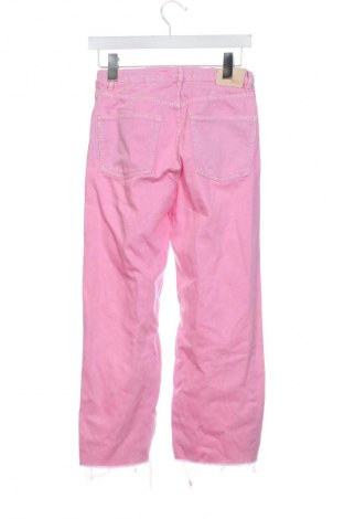 Детски дънки Zara, Размер 12-13y/ 158-164 см, Цвят Розов, Цена 18,00 лв.
