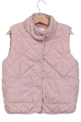 Detská vesta  H&M, Veľkosť 4-5y/ 110-116 cm, Farba Ružová, Cena  12,95 €