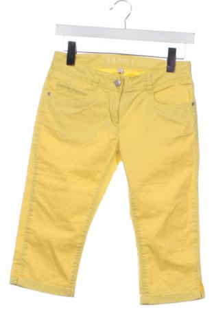 Pantaloni pentru copii Esprit, Mărime 13-14y/ 164-168 cm, Culoare Galben, Preț 64,83 Lei