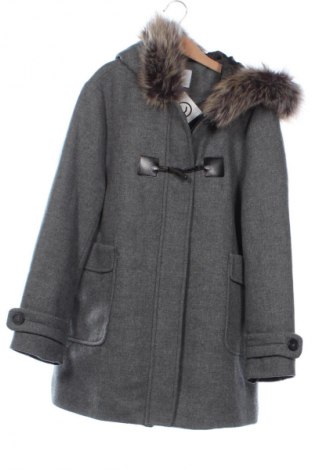 Детско палто Zara, Размер 12-13y/ 158-164 см, Цвят Сив, Цена 27,05 лв.