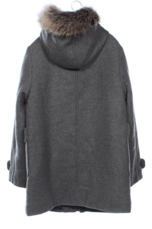 Детско палто Zara, Размер 12-13y/ 158-164 см, Цвят Сив, Цена 27,05 лв.