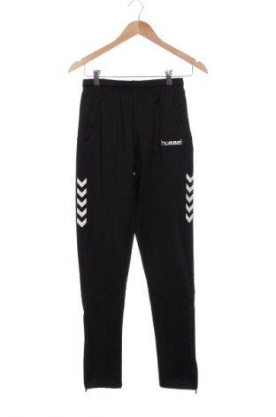 Pantaloni de trening, pentru copii Hummel, Mărime 13-14y/ 164-168 cm, Culoare Negru, Preț 88,99 Lei