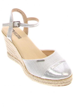 Espadrilles Big Star, Méret 37, Szín Ezüstös, Ár 12 369 Ft