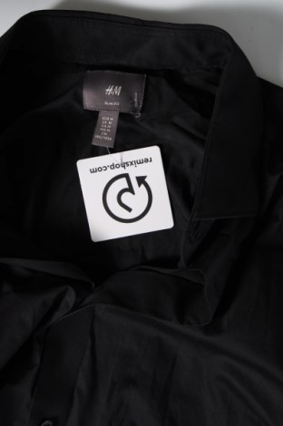 Pánská košile  H&M, Velikost M, Barva Černá, Cena  189,00 Kč