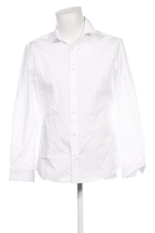 Cămașă de bărbați Jack & Jones, Mărime M, Culoare Alb, Preț 110,99 Lei