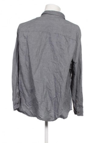 Ανδρικό πουκάμισο Kiabi, Μέγεθος 4XL, Χρώμα Γκρί, Τιμή 18,99 €