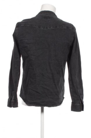 Cămașă de bărbați Pull&Bear, Mărime L, Culoare Negru, Preț 94,99 Lei
