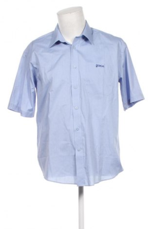 Męska koszula Russell Collection, Rozmiar L, Kolor Niebieski, Cena 27,99 zł