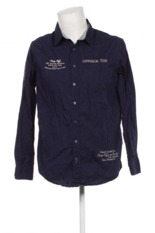 Herrenhemd Unbranded, Größe M, Farbe Blau, Preis 5,99 €