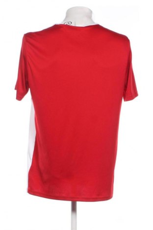 Ανδρικό t-shirt Adidas, Μέγεθος L, Χρώμα Κόκκινο, Τιμή 17,99 €