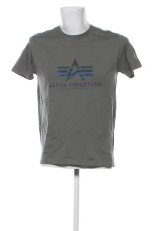 Herren T-Shirt Alpha Industries, Größe M, Farbe Grün, Preis € 36,99