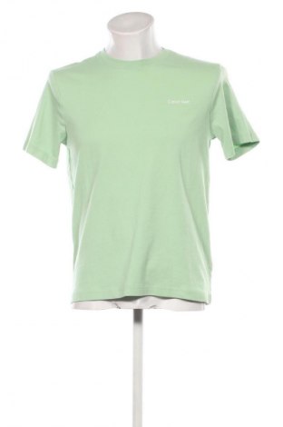Мъжка тениска Calvin Klein, Размер L, Цвят Зелен, Цена 77,99 лв.
