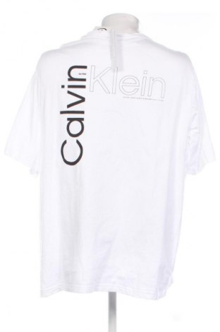Herren T-Shirt Calvin Klein, Größe 3XL, Farbe Weiß, Preis 56,99 €