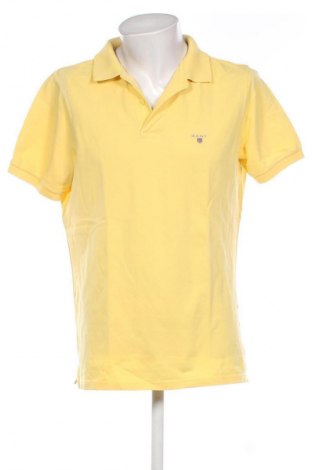 Męski T-shirt Gant, Rozmiar XL, Kolor Żółty, Cena 180,99 zł