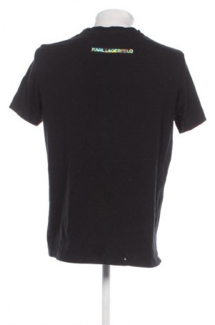 Męski T-shirt Karl Lagerfeld, Rozmiar L, Kolor Czarny, Cena 203,99 zł