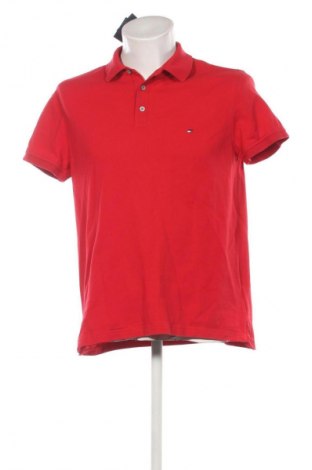 Мъжка тениска Tommy Hilfiger, Размер XL, Цвят Червен, Цена 157,99 лв.
