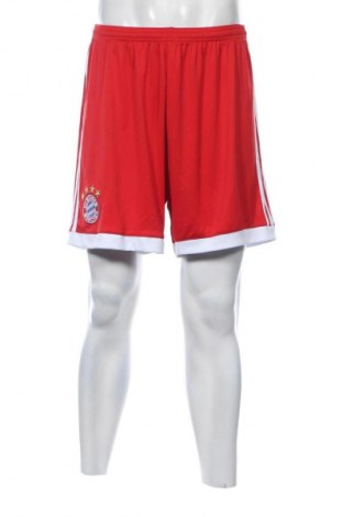Ανδρικό κοντό παντελόνι Adidas, Μέγεθος XL, Χρώμα Κόκκινο, Τιμή 21,99 €