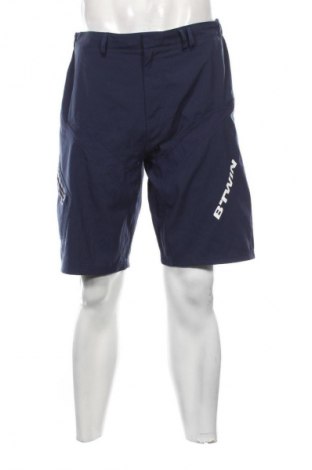 Męskie szorty Decathlon, Rozmiar L, Kolor Niebieski, Cena 64,99 zł