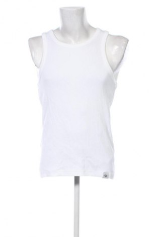 Herren Tanktop Calvin Klein Jeans, Größe XL, Farbe Weiß, Preis 27,99 €