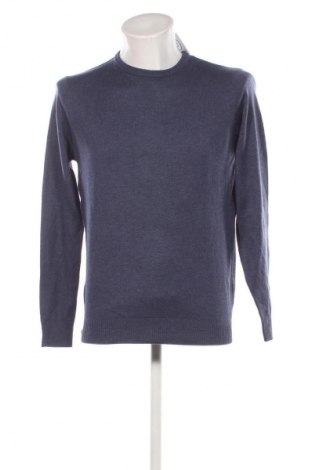 Herrenpullover Cotton&silk, Größe L, Farbe Blau, Preis € 12,99