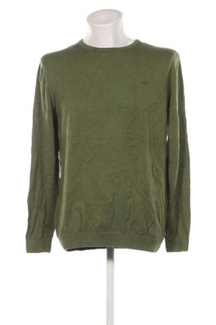 Męski sweter S.Oliver, Rozmiar XL, Kolor Zielony, Cena 157,99 zł