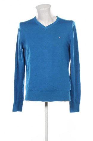 Herrenpullover Tommy Hilfiger, Größe L, Farbe Blau, Preis 61,99 €