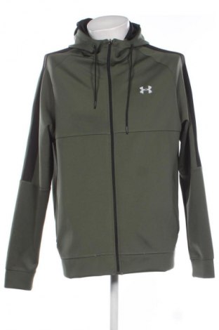 Męska bluza Under Armour, Rozmiar 4XL, Kolor Zielony, Cena 180,99 zł