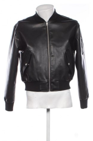 Geacă de piele pentru bărbati Calvin Klein Jeans, Mărime M, Culoare Negru, Preț 919,99 Lei