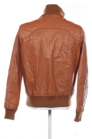 Geacă de piele pentru bărbati Jack & Jones, Mărime XL, Culoare Maro, Preț 455,12 Lei
