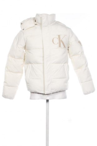 Pánská bunda  Calvin Klein Jeans, Velikost XS, Barva Krémová, Cena  3 099,00 Kč