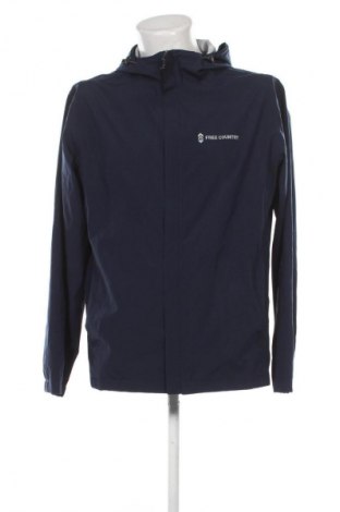 Herrenjacke Free Country, Größe M, Farbe Blau, Preis 15,99 €