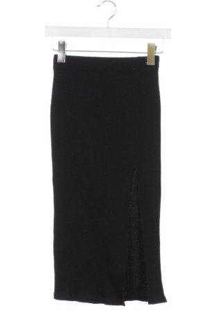 Fustă Stradivarius, Mărime XS, Culoare Negru, Preț 13,99 Lei