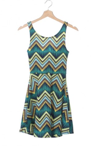 Kleid H&M Divided, Größe XXS, Farbe Mehrfarbig, Preis € 12,99